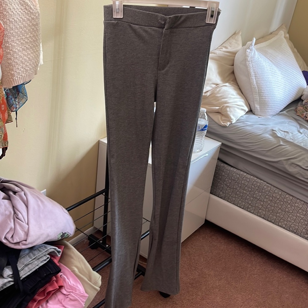 Size small gray cotton zara pants gently used